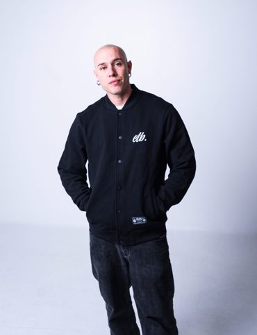 CITYBLEND ”COLLEGE JACKET” BLACK